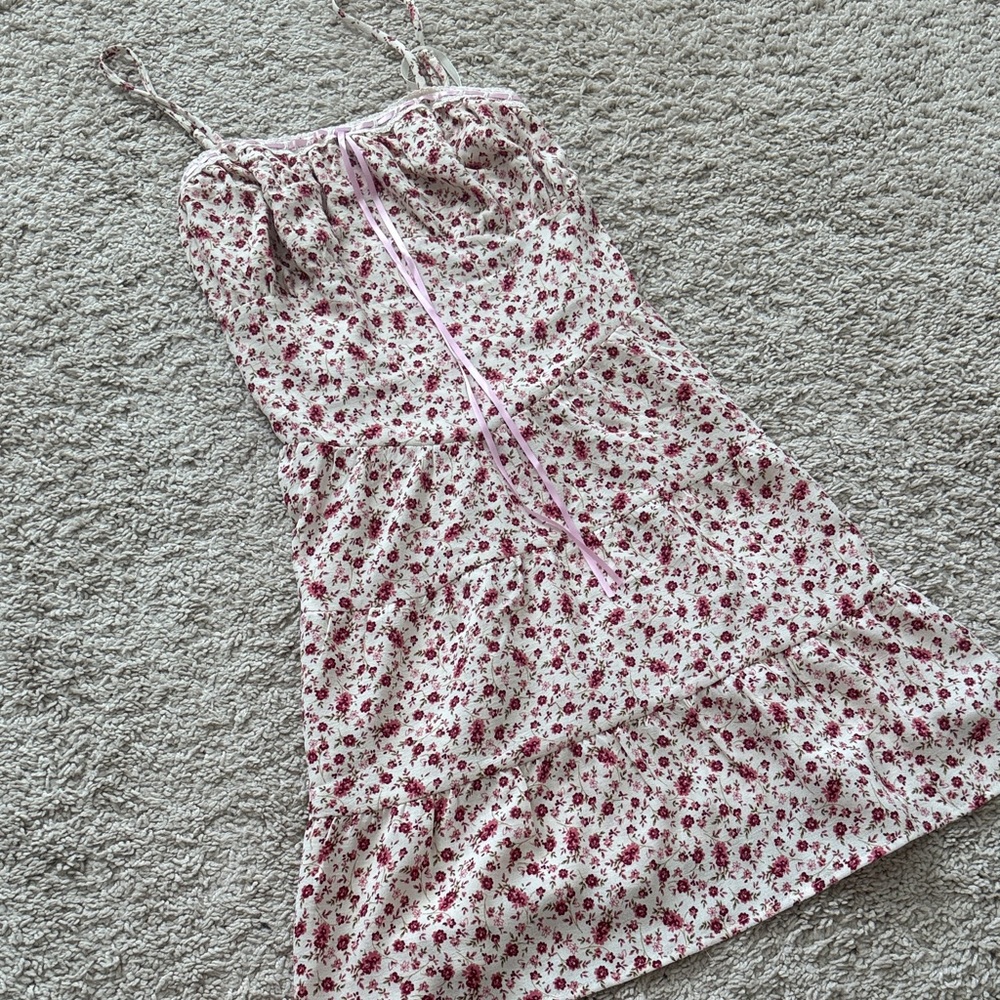 Monteau Pink and White Textured Top